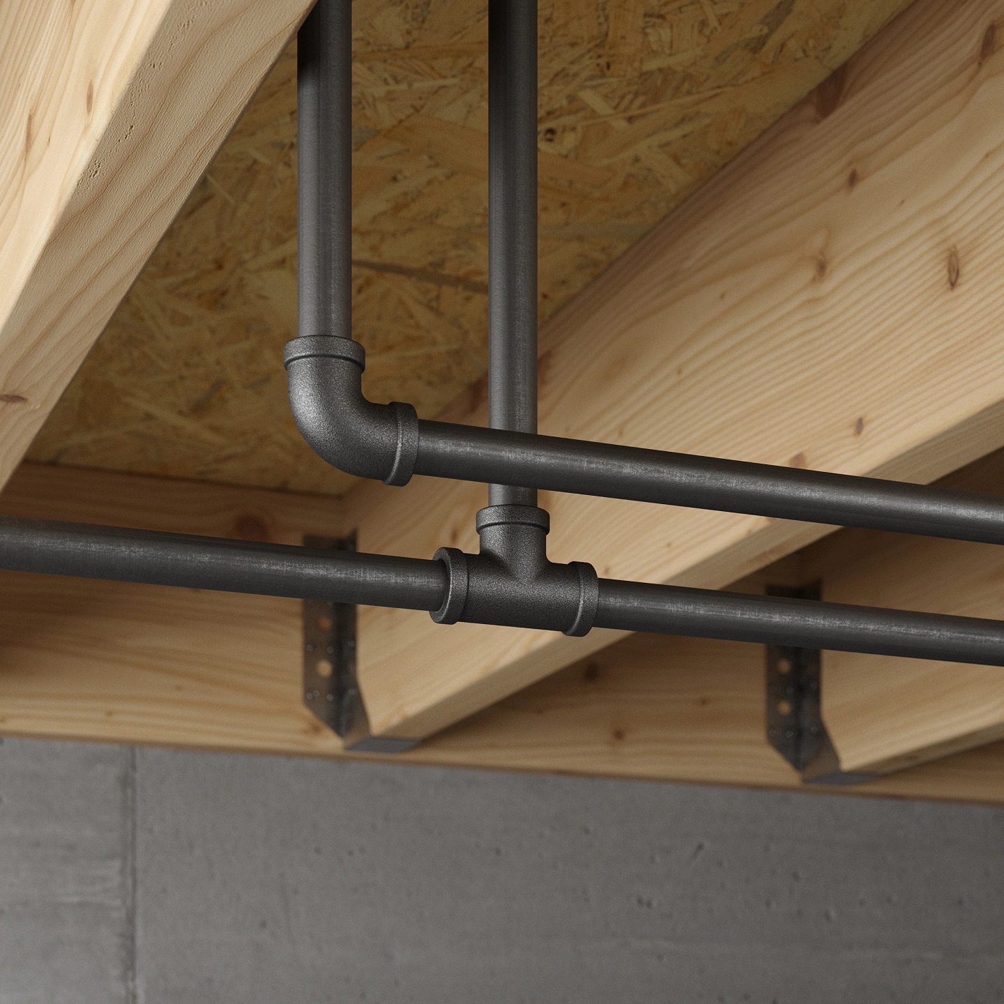 Gas pipe repair and installation